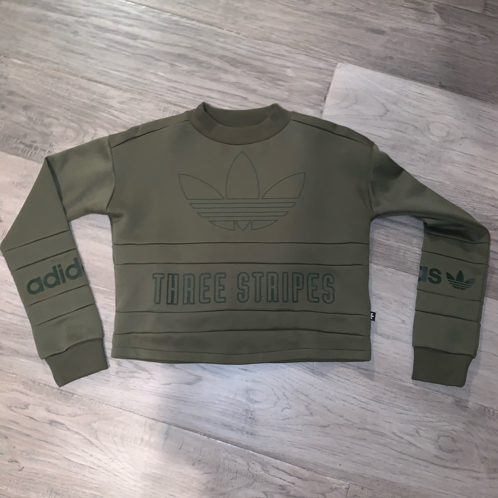ADIDAS CROPPED SWEATER